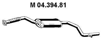 Средний глушитель выхлопных газов EBERSPACHER 04.394.81