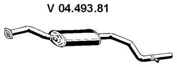 Передглушувач вихлопних газів EBERSPACHER 04.493.81