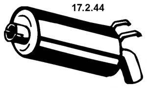 Глушитель выхлопных газов конечный EBERSPACHER 17.2.44