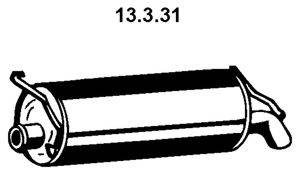 Глушитель выхлопных газов конечный EBERSPACHER 13.3.31