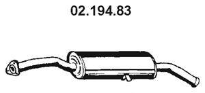 Глушитель выхлопных газов конечный EBERSPACHER 02.194.83