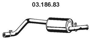 Глушитель выхлопных газов конечный EBERSPACHER 03.186.83