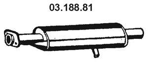 Середній глушник вихлопних газів EBERSPACHER 03.188.81