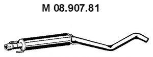 Середній глушник вихлопних газів EBERSPACHER 08.907.81