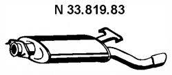Глушитель выхлопных газов конечный EBERSPACHER 33.819.83