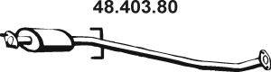 Середній глушник вихлопних газів EBERSPACHER 48.403.80