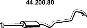 Середній глушник вихлопних газів EBERSPACHER 44.200.80