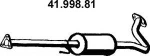 Середній глушник вихлопних газів EBERSPACHER 41.998.81