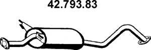 Глушник вихлопних газів кінцевий EBERSPACHER 42.793.83