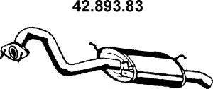 Глушник вихлопних газів кінцевий EBERSPACHER 42.893.83