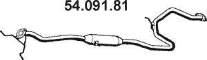 Середній глушник вихлопних газів EBERSPACHER 54.091.81