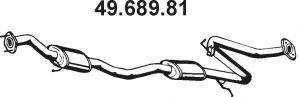 Середній глушник вихлопних газів EBERSPACHER 49.689.81