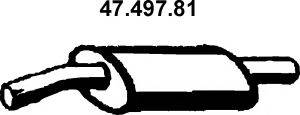 Середній глушник вихлопних газів EBERSPACHER 47.497.81