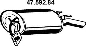 EBERSPACHER 4759284 Глушитель выхлопных газов конечный