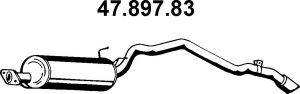 Глушитель выхлопных газов конечный EBERSPACHER 47.897.83