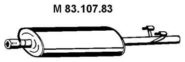 Середній глушник вихлопних газів EBERSPACHER 83.107.83