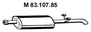 Середній глушник вихлопних газів EBERSPACHER 83.107.85