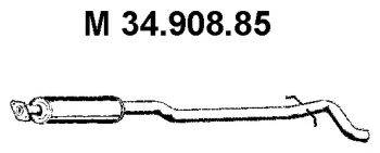 Середній глушник вихлопних газів EBERSPACHER 34.908.85
