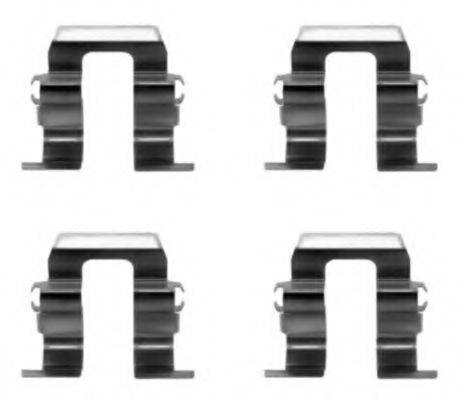 MINTEX MBA1259 Комплектующие, колодки дискового тормоза