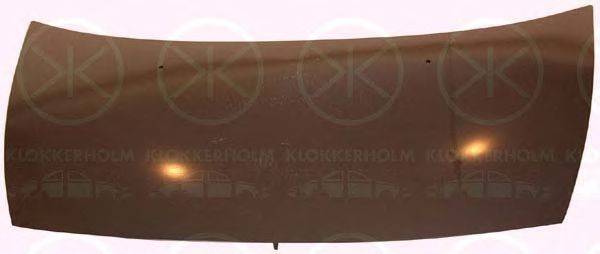 KLOKKERHOLM 0519281A1 Капот двигуна