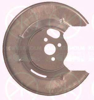 KLOKKERHOLM 6037878 Отражатель, диск тормозного механизма