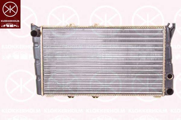 KLOKKERHOLM 7511302001 Радиатор, охлаждение двигателя