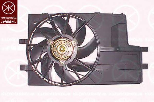 Вентилятор, охолодження двигуна KLOKKERHOLM 35052601
