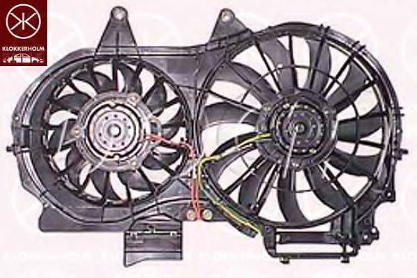 Вентилятор, охолодження двигуна KLOKKERHOLM 00192603
