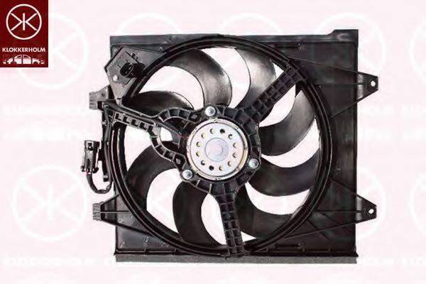 Вентилятор, охолодження двигуна KLOKKERHOLM 20132601