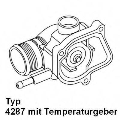WAHLER 428792D Термостат, охлаждающая жидкость