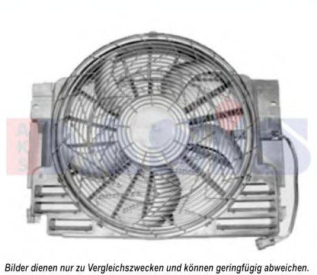 Вентилятор, охлаждение двигателя AKS DASIS 058043N