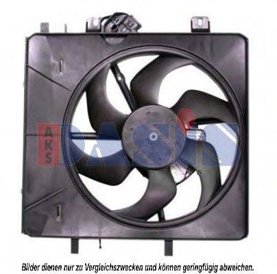 Вентилятор, охлаждение двигателя AKS DASIS 068018N