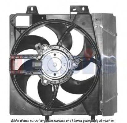 Вентилятор, охлаждение двигателя AKS DASIS 068530N