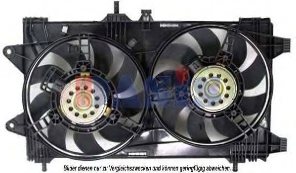 Вентилятор, охлаждение двигателя AKS DASIS 088042N