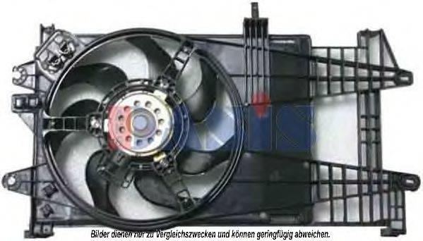 Вентилятор, охлаждение двигателя AKS DASIS 088084N