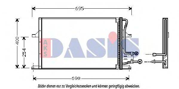 Конденсатор, кондиціонер AKS DASIS 092360N