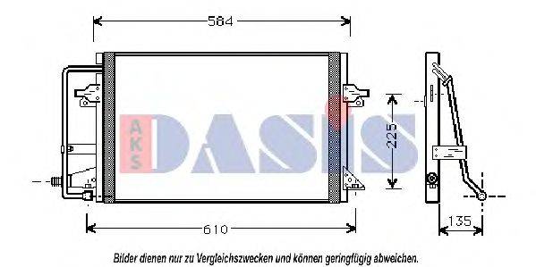 Конденсатор, кондиціонер AKS DASIS 092480N