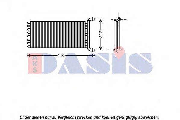 масляний радіатор, моторне масло AKS DASIS 126006N