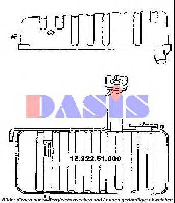 Компенсационный бак, охлаждающая жидкость AKS DASIS 132700T