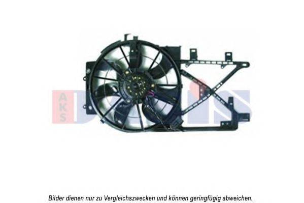 Вентилятор, охолодження двигуна AKS DASIS 158055N