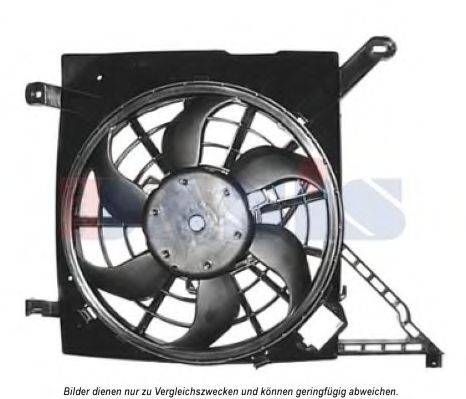Вентилятор, охолодження двигуна AKS DASIS 158073N