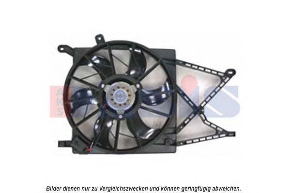 Вентилятор, охолодження двигуна AKS DASIS 158084N