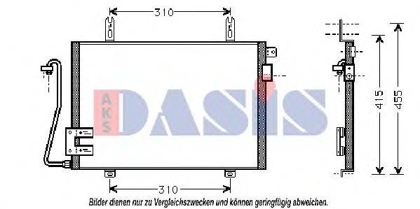 Конденсатор, кондиціонер AKS DASIS 182360N