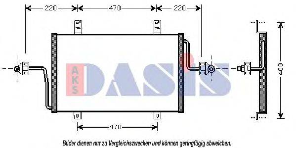 Конденсатор, кондиціонер AKS DASIS 182450N