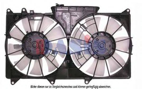 Вентилятор, охолодження двигуна AKS DASIS 218043N