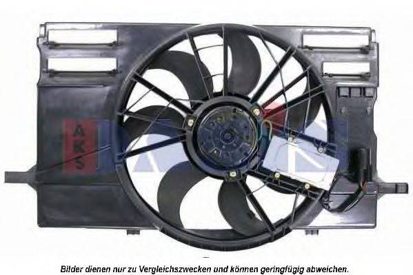Вентилятор, охлаждение двигателя AKS DASIS 228043N
