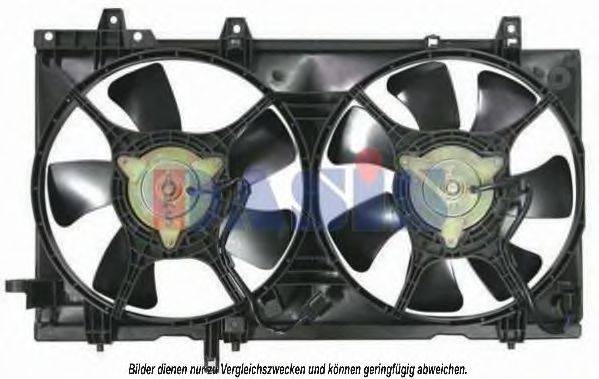 Вентилятор, охолодження двигуна AKS DASIS 358008N