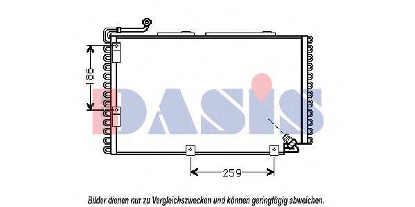 Конденсатор, кондиціонер AKS DASIS 482140N