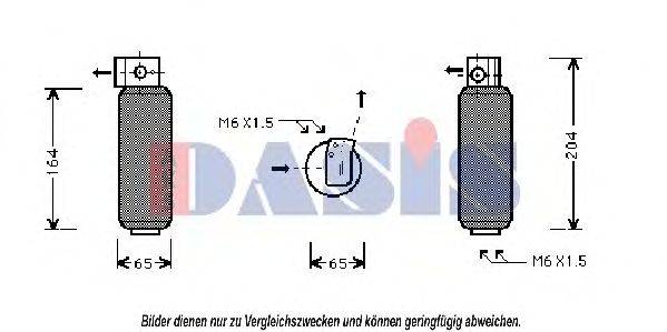 Осушувач, кондиціонер AKS DASIS 801260N