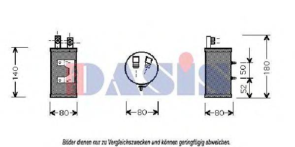 Осушувач, кондиціонер AKS DASIS 801280N